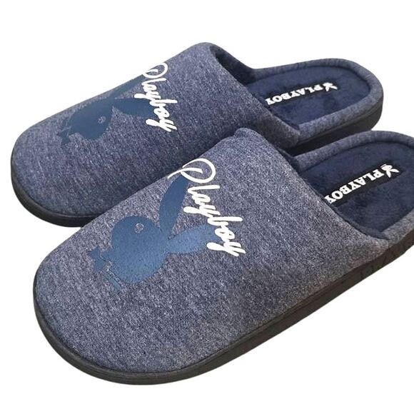 Playboy Signature Logo Bunny Memory Foam Indoor/Outdoor Slippers main image 6